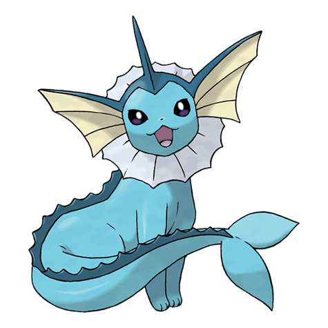vaporeon A vaporeon image.