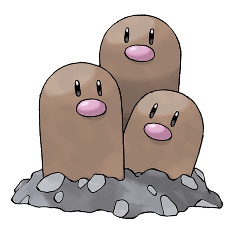 dugtrio A dugtrio image.