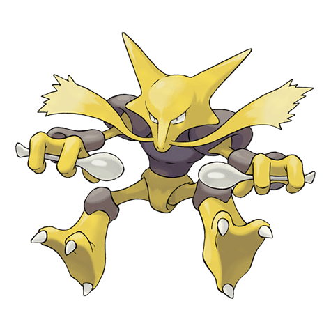 alakazam A alakazam image.