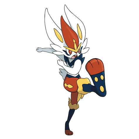 cinderace A cinderace image.