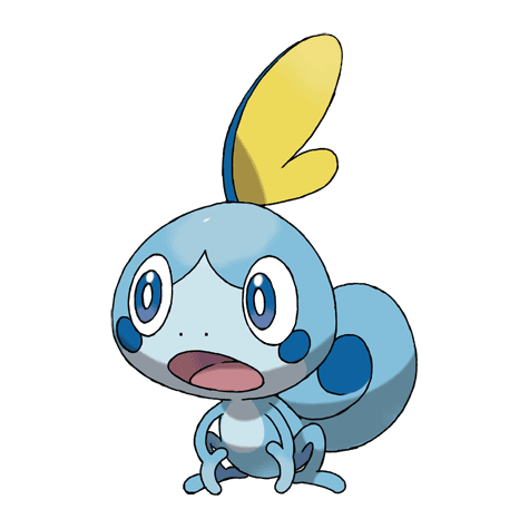 sobble A sobble image.